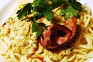 Pasta Carbonara med knaprig bacon