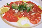 Morbergs carpaccio på oxfilé