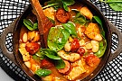 Kycklinggryta med chorizo