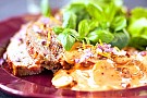 Köttfärslimpa med svampsÃ¥s