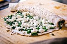Beachy breadroll – spinach & feta
