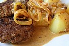 Pannbiff med potatis och brunsÃ¥s