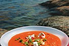Tomatsoppa med fetaost