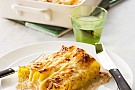 Ost- och kasslerfylld cannelloni