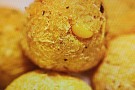 Majs- och kikärtsbollar