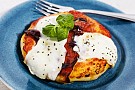 Paprika- och mozzarellapizza