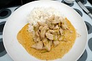 Kyckling med röd curry