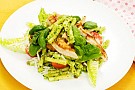 Grillad kyckling med pastasallad och pesto