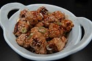 Kycklingköttbullar teriyaki