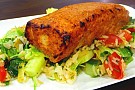 Lax tandoori med grönsaksris