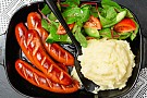 Frukostkorv med äpple och pepparrot