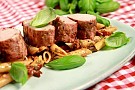 Grillad fläskfilé med pastasallad
