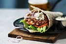 Supergoda laxburgare med limeyoghurt