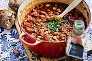 Italiensk gryta, stufato, med salsiccia