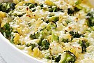 Pastagratäng med broccoli och fetaost