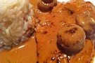 Sambalkyckling med champinjoner
