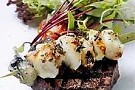 Grillad oxfilé med skaldjursspett - Surf and Turf