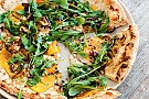 Butternut squash pizza