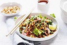 Asiatisk nudelsallad med räkor