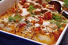 Kräftgratinerad fisk