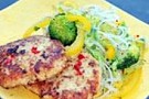 Asiatiska fiskbiffar med  nudelsallad & limeyoghurt