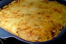 Rustik mexikansk köttfärspaj