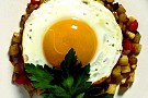 Vegetarisk pyttipanna pÃ¥ kÃ¥lrot och palsternacka