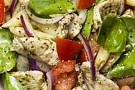 Pasta pesto med kyckling